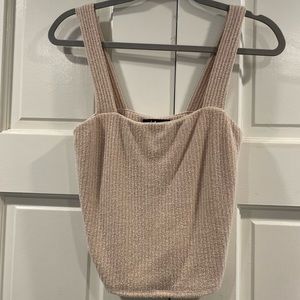 Lulus cropped tank top